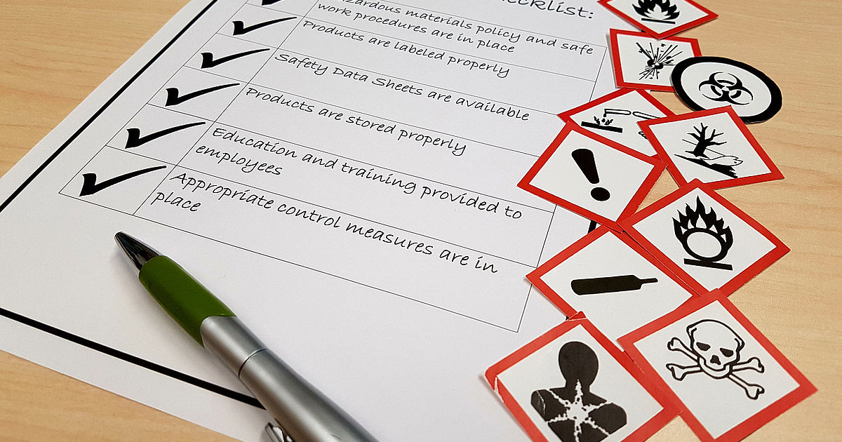 Definition und Klassifikation von Gefahrgut